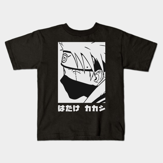 Kakashi Kids T-Shirt by Brok Design